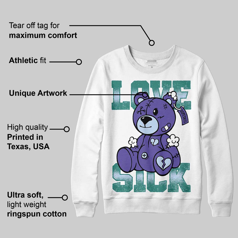 Grape 5s superstreetwear Sweatshirt Love Sick Graphic