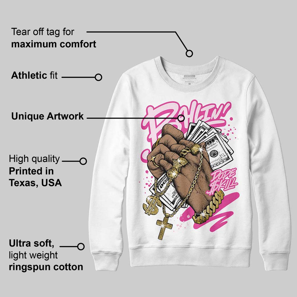 Triple Pink Dunk superstreetwear Sweatshirt Always Ballin' Graphic