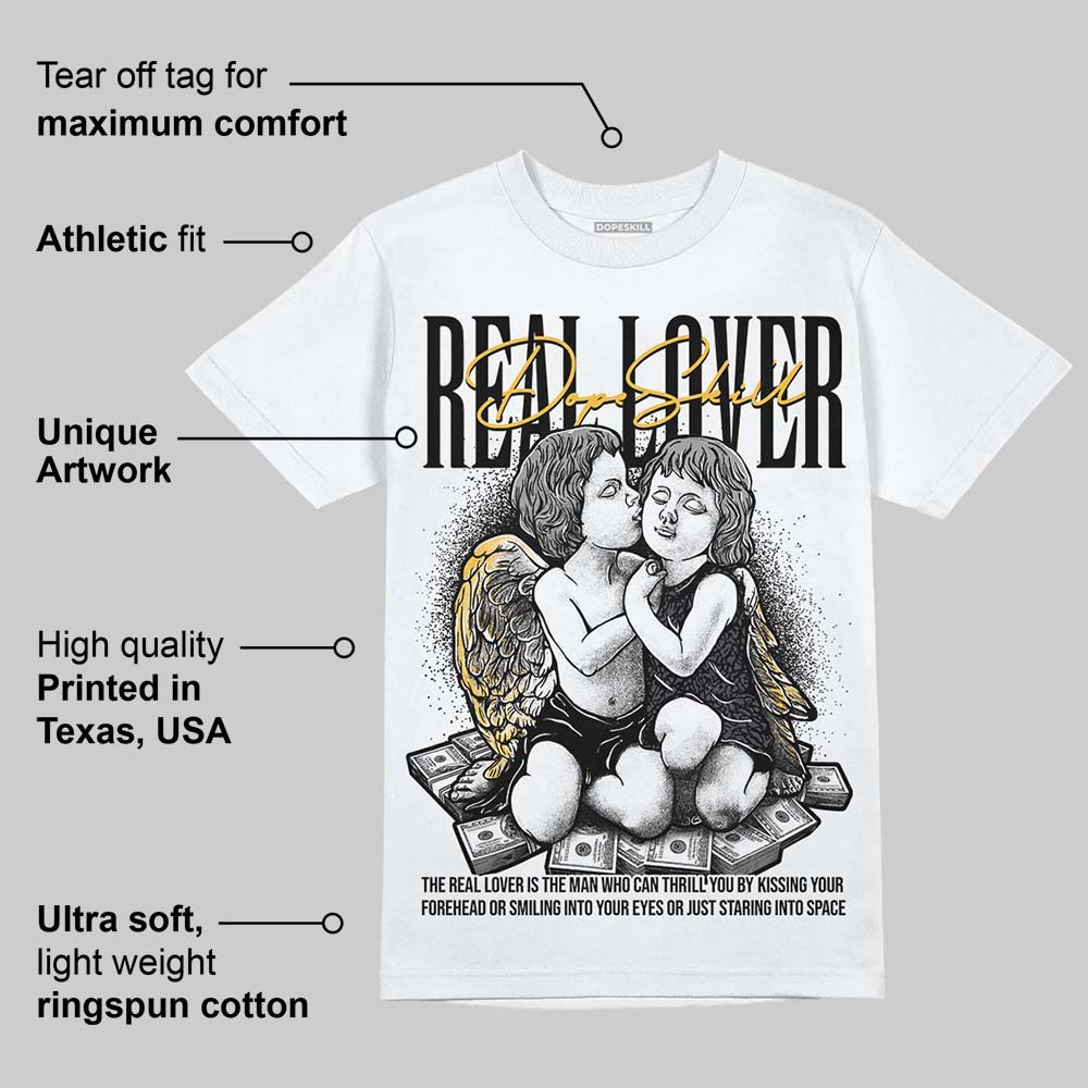 Black Cat 3s superstreetwear T-Shirt Real Lover Graphic