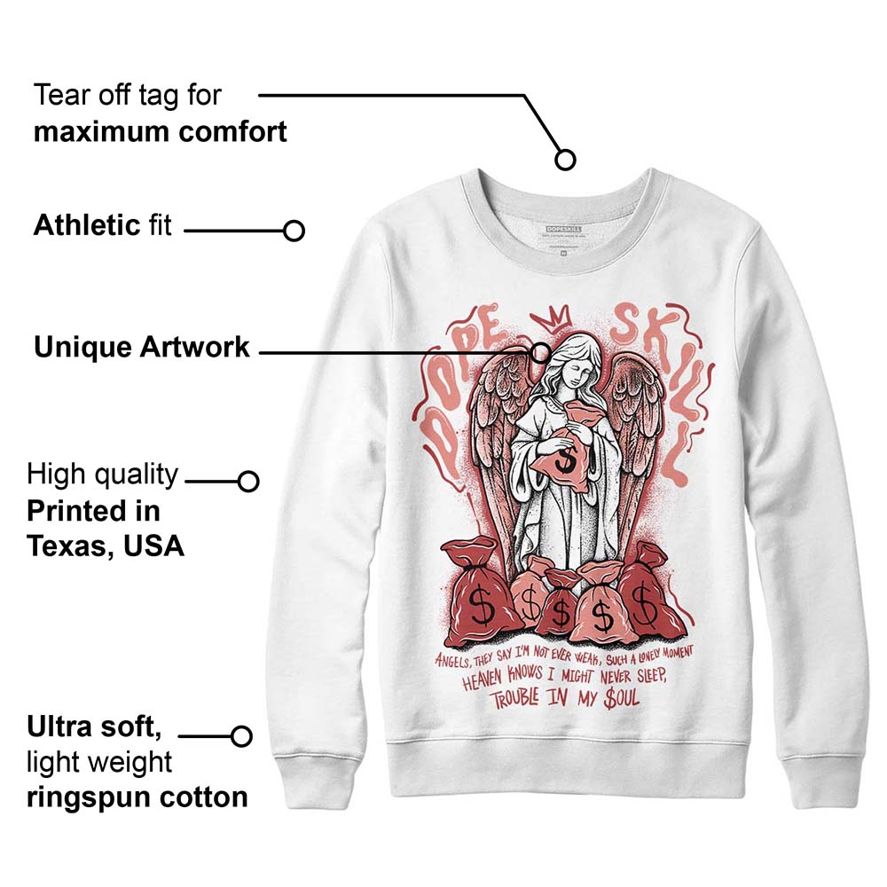 Dune Red 13s superstreetwear Sweatshirt Angels Graphic