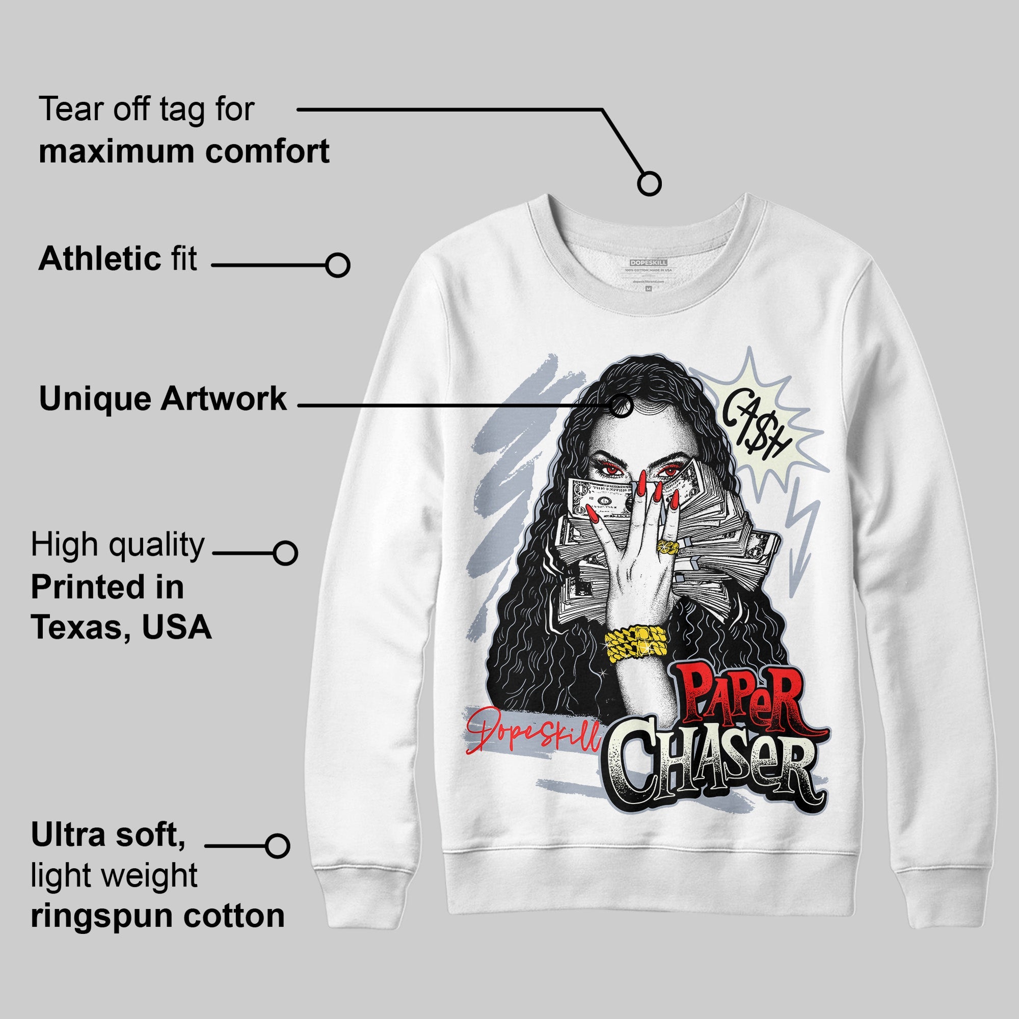 White Cement Reimagined 3s superstreetwear Sweatshirt NPC Graphic