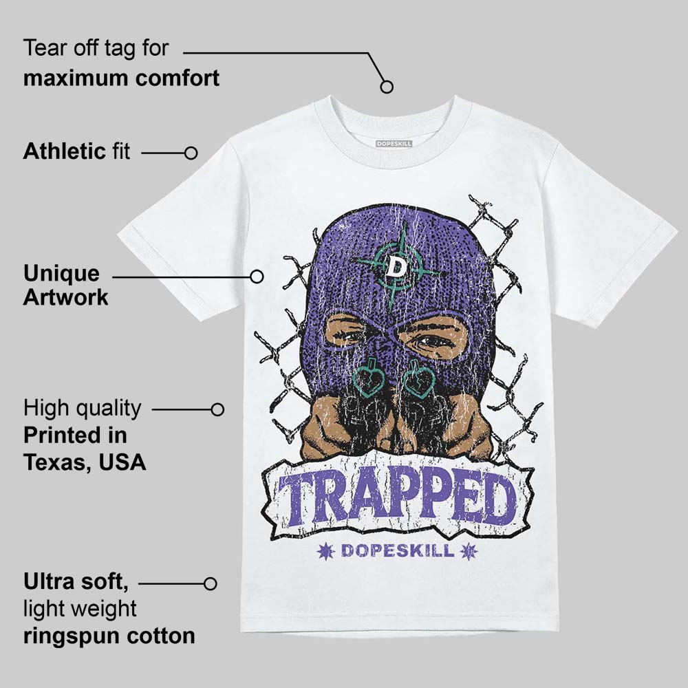 Grape 5s superstreetwear T-Shirt New Trapped Graphic