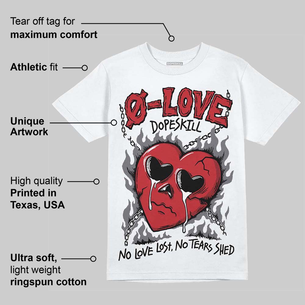 Cement Grey 3s superstreetwear T-Shirt Crying Heart Graphic