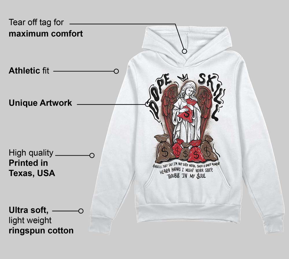 Olive 9s superstreetwear Hoodie Sweatshirt Angels Graphic