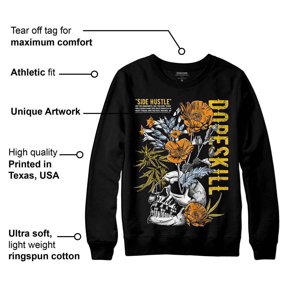 Yellow Ochre 6s superstreetwear Sweatshirt Side Hustle Graphic