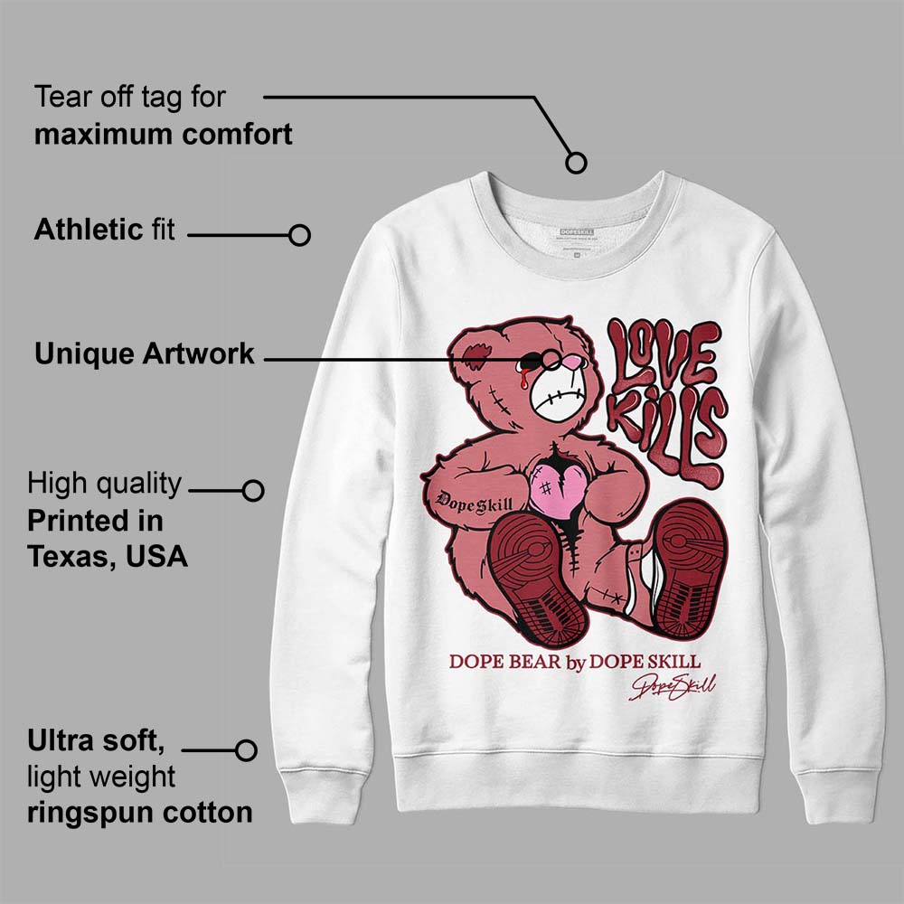 Valentine's Day Collection superstreetwear Sweatshirt Love Kills Graphic