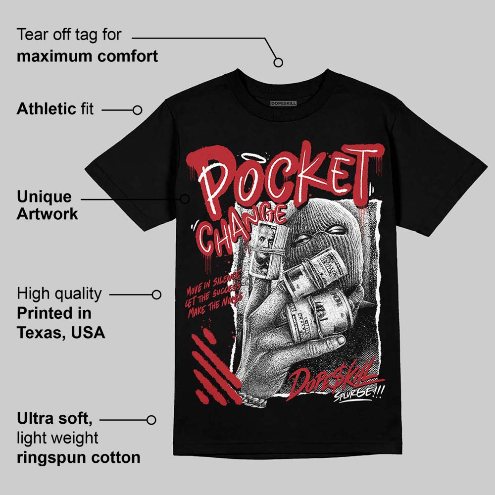 Flu Game 12s superstreetwear T-Shirt Pocket Change Graphic