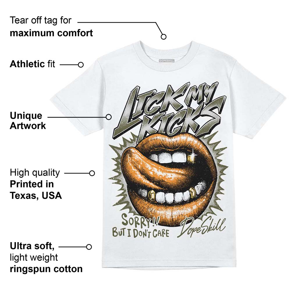 Olive 5s superstreetwear T-Shirt Lick My Kicks Graphic
