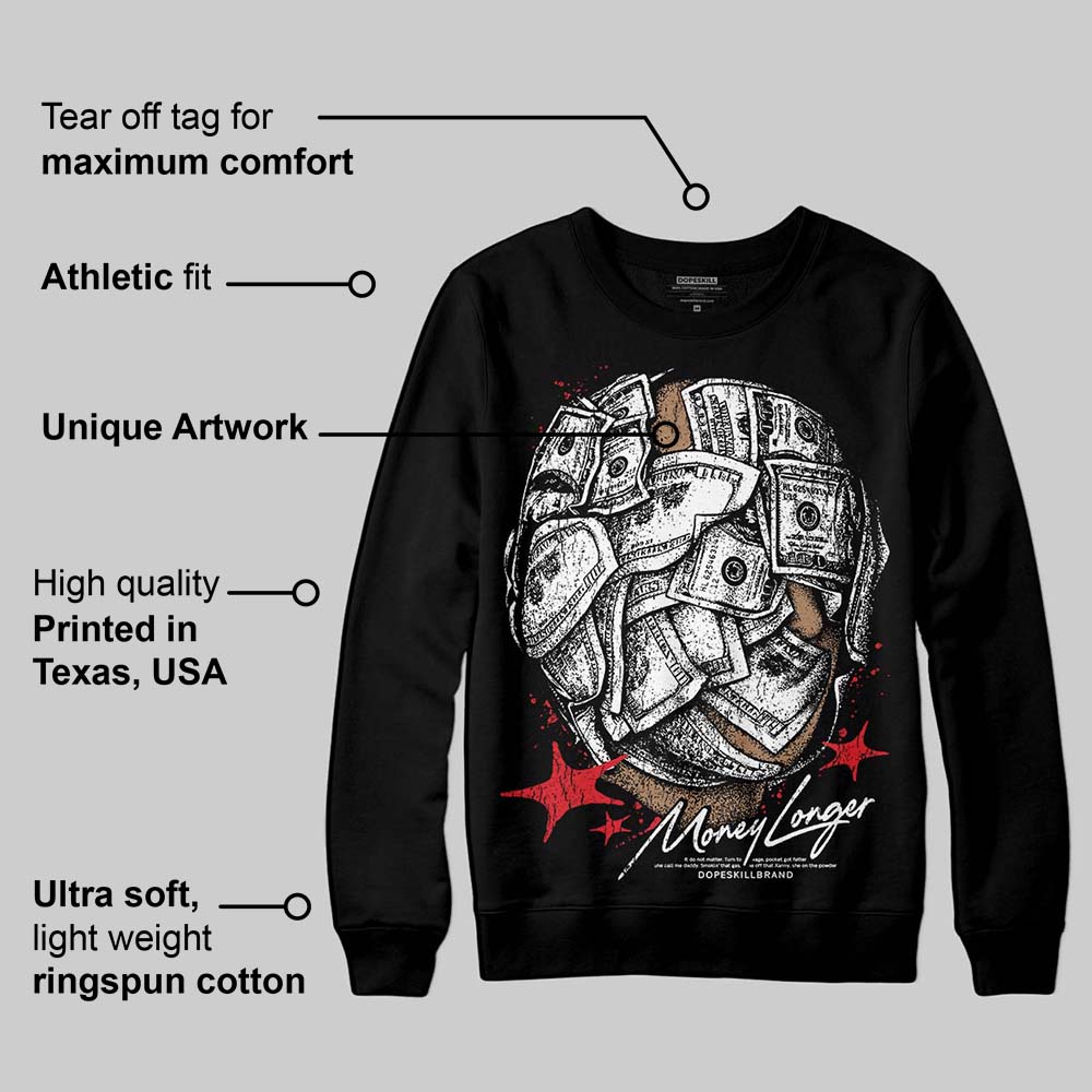 Dunk Panda White Black superstreetwear Sweatshirt Money Longer Graphic