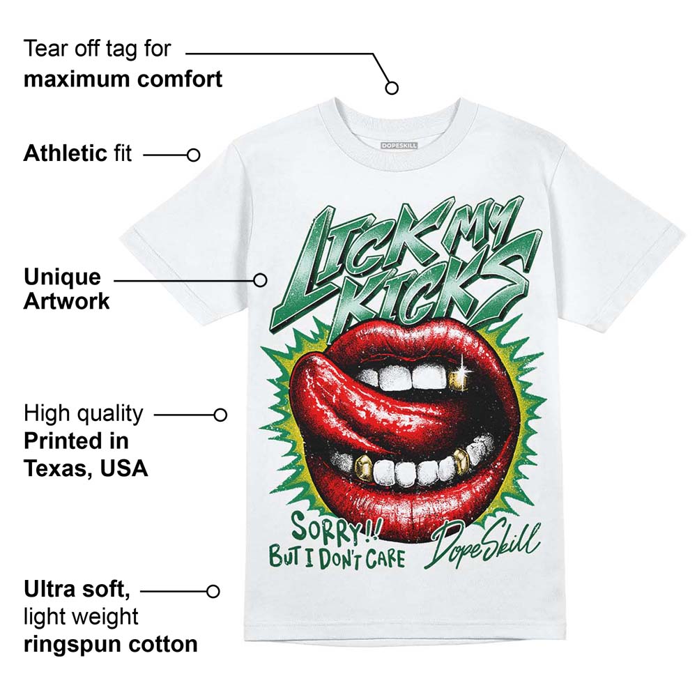 Green Collection superstreetwear T-Shirt Lick My Kicks Graphic