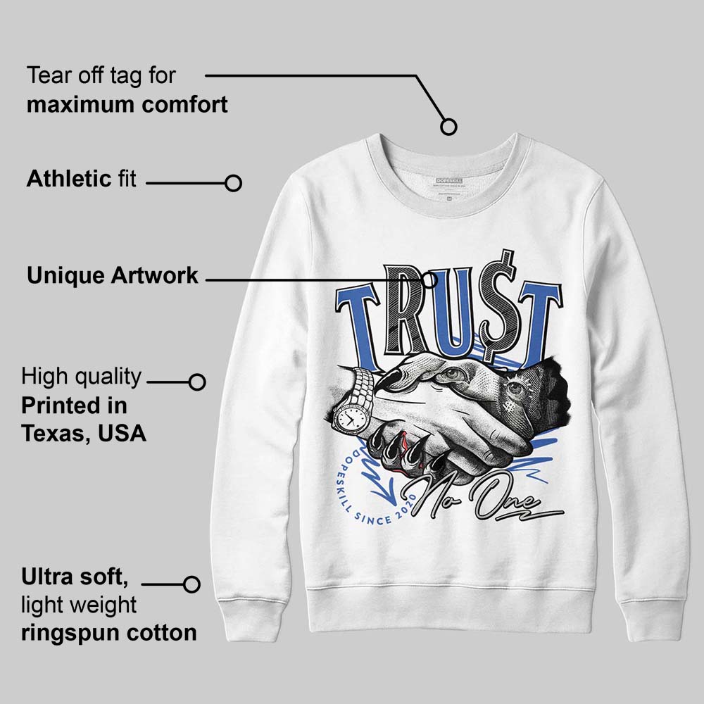 Lucky Shorts 3s superstreetwear Sweatshirt Trust No One Graphic
