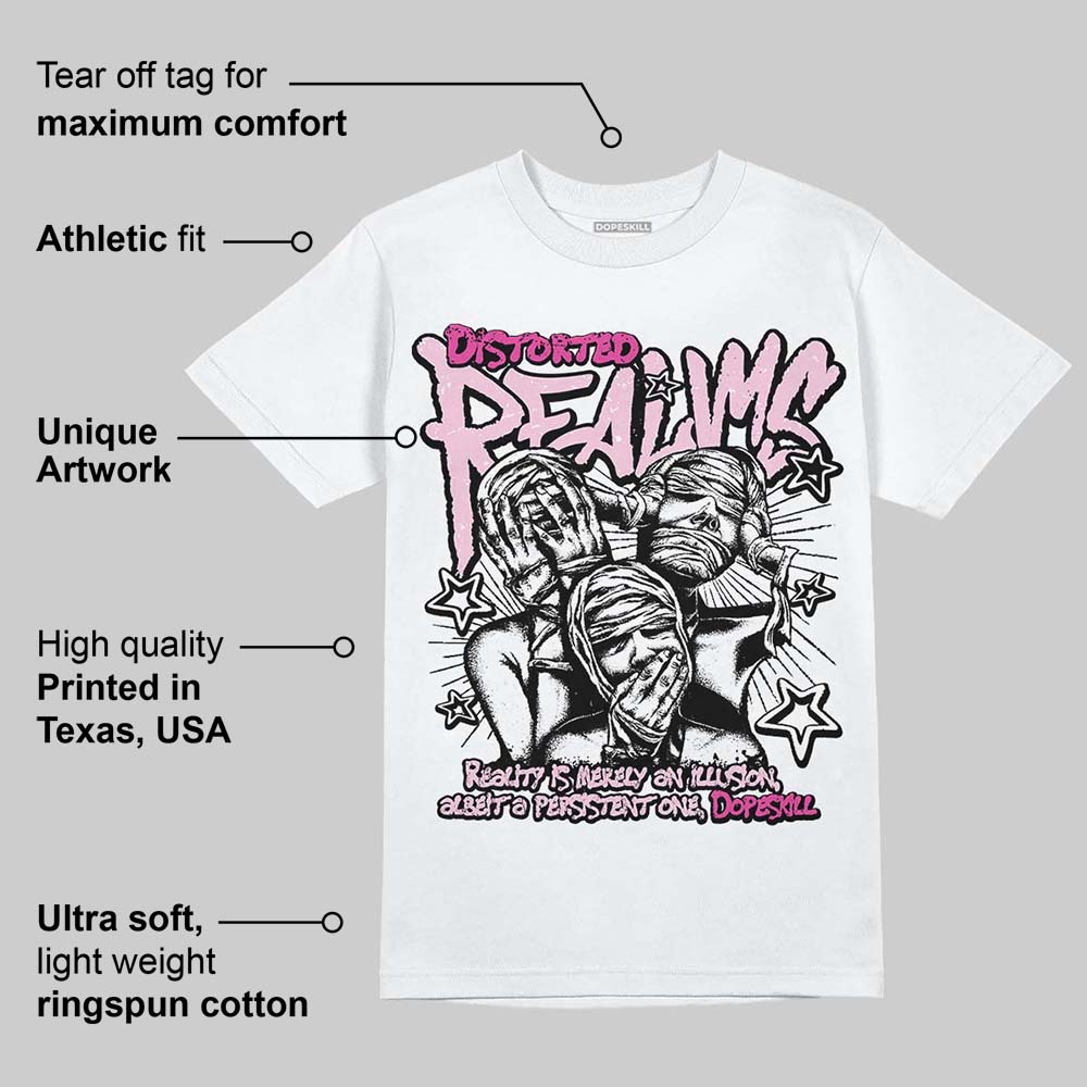 Triple Pink Dunk superstreetwear T-Shirt Distorted Realms Graphic