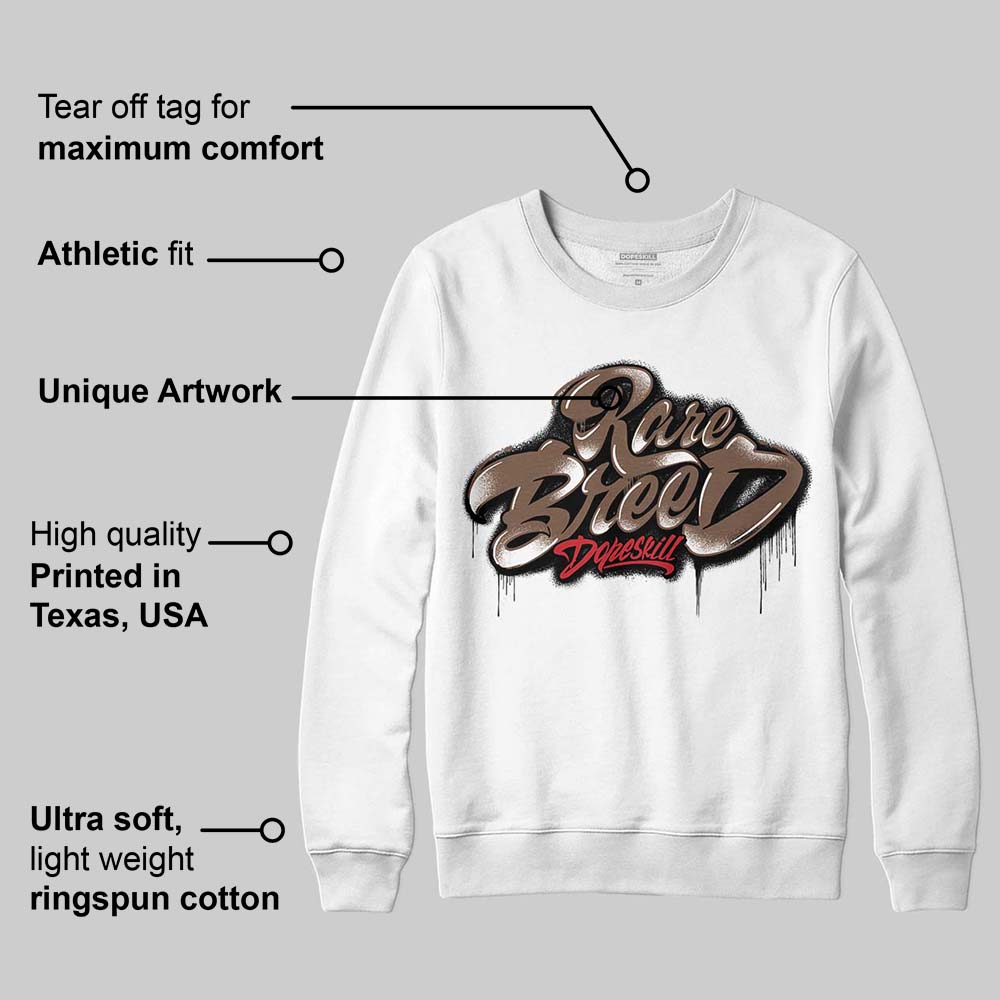 Olive 9s superstreetwear Sweatshirt Rare Breed Type Graphic
