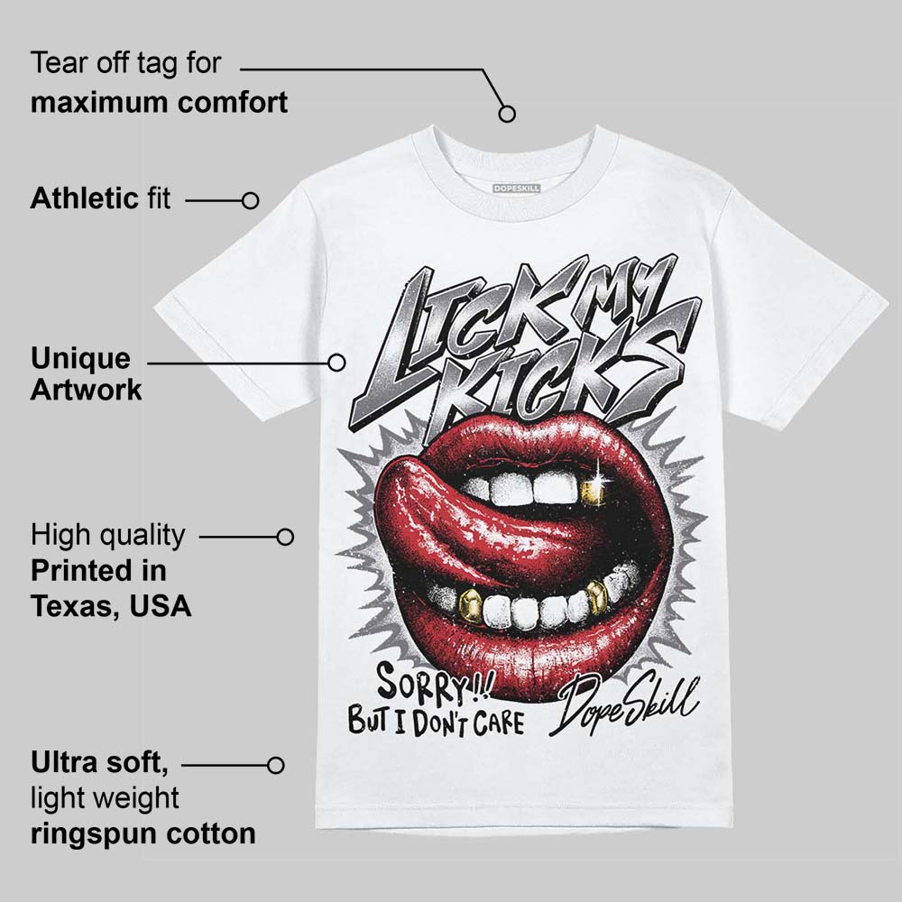 Cement Grey 3s superstreetwear T-Shirt Lick My Kicks Graphic