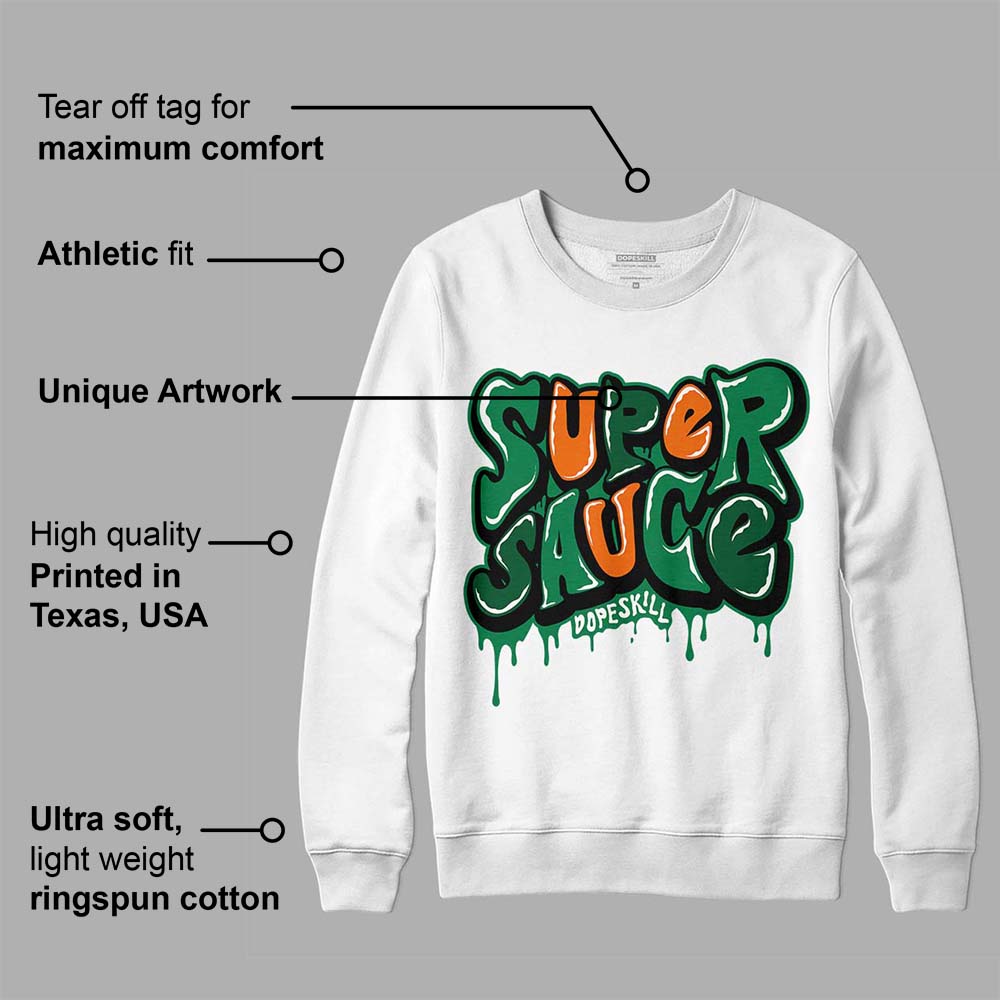 Green Collection superstreetwear Sweatshirt Super Sauce Graphic