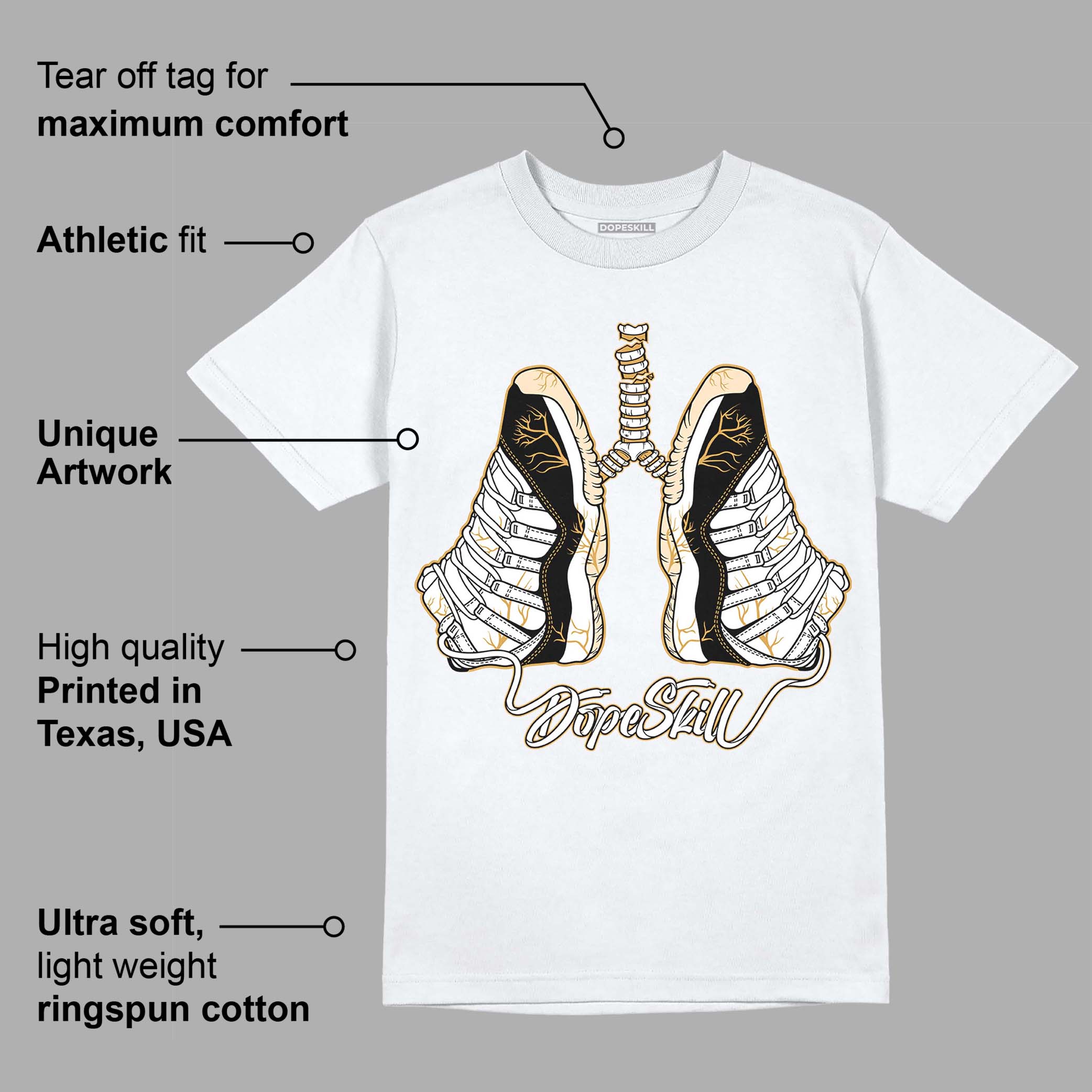 Gratitude 11s superstreetwear T-Shirt Breathe Graphic