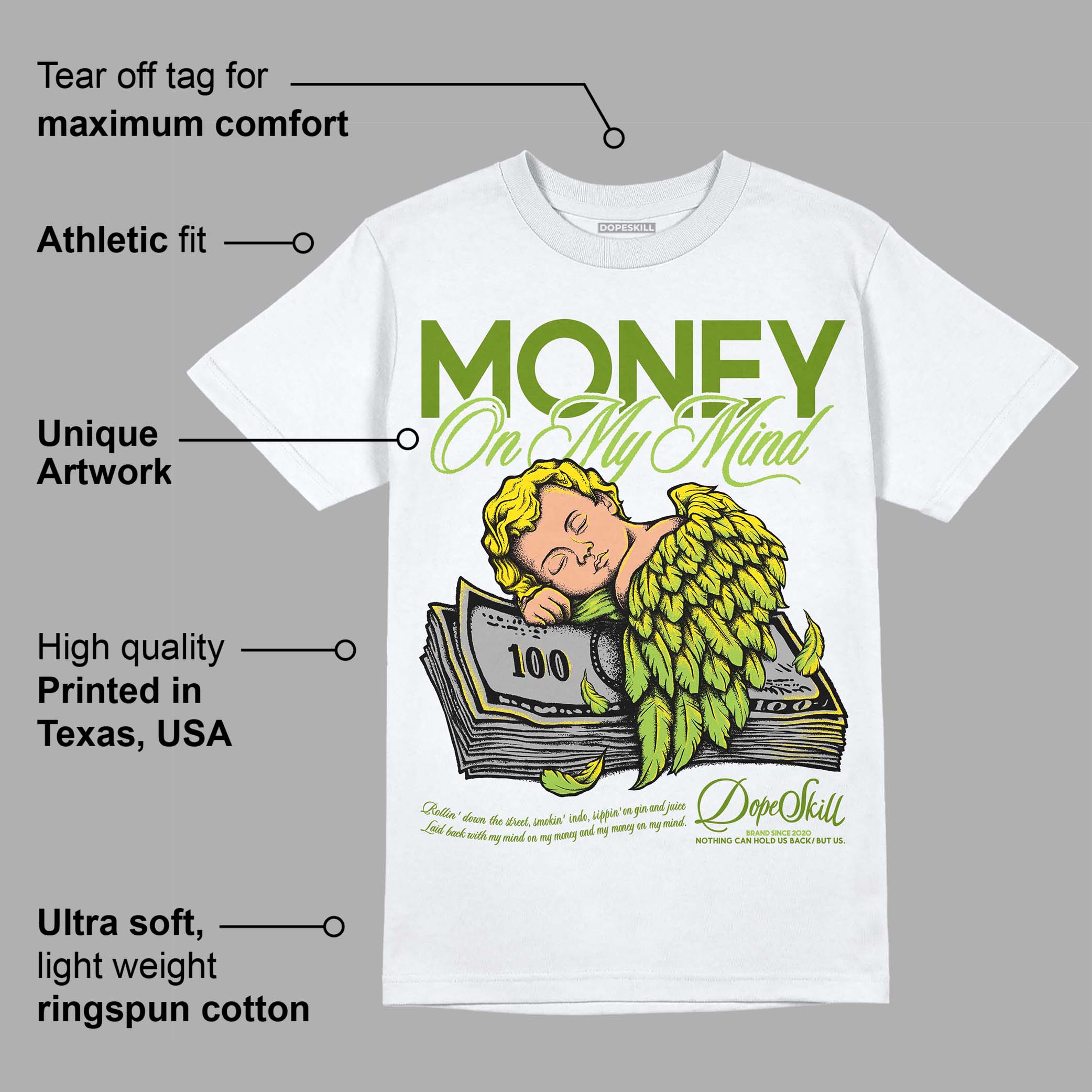 Dunk Low 'Chlorophyll' superstreetwear T-Shirt MOMM Graphic