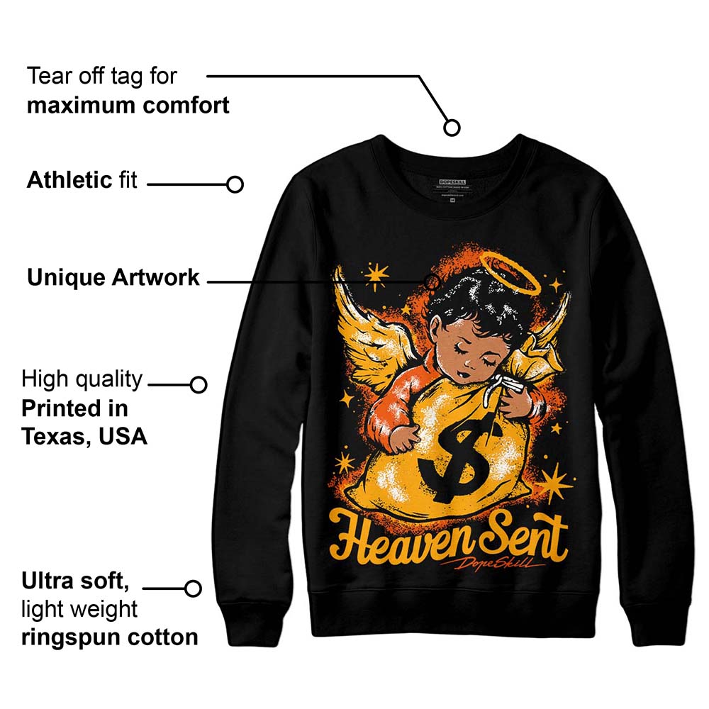 Black Taxi 12s superstreetwear Sweatshirt Heaven Sent Graphic