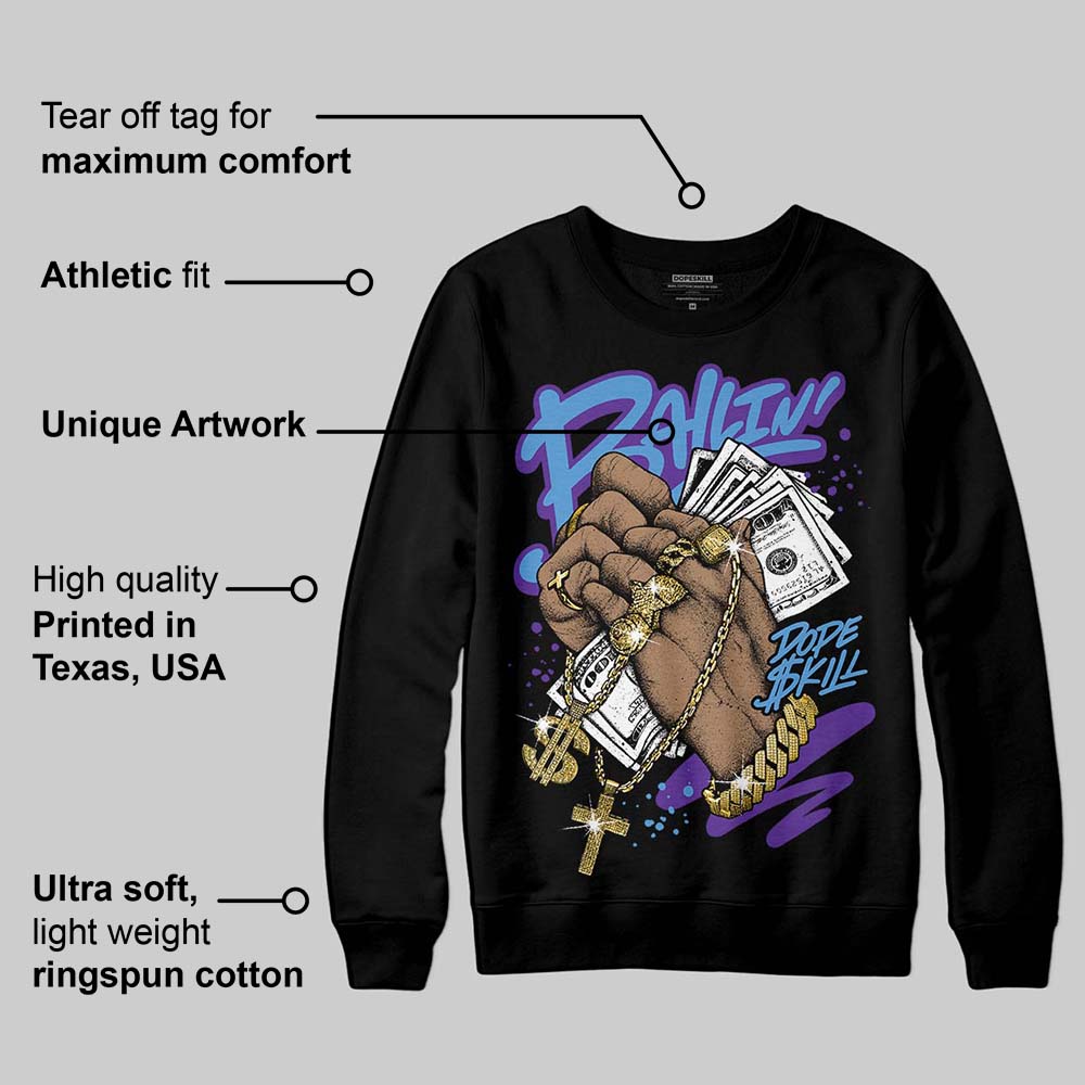 PURPLE Collection superstreetwear Sweatshirt Always Ballin' Graphic