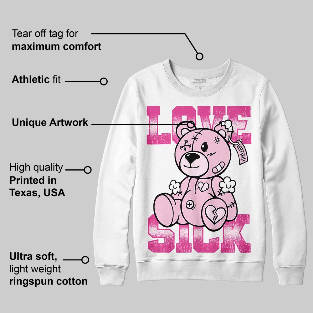 Triple Pink Dunk superstreetwear Sweatshirt Love Sick Graphic