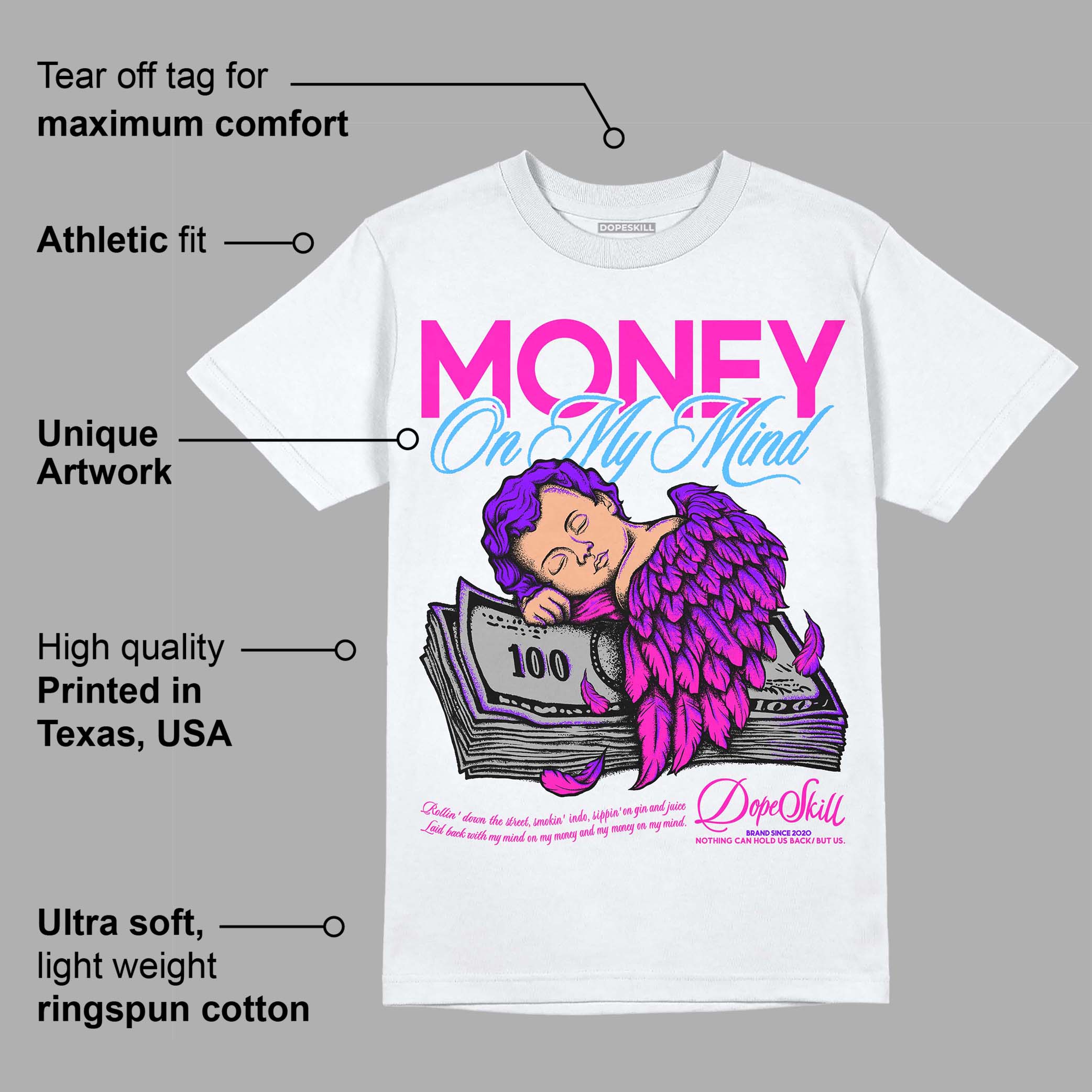 Dunk Low Active Fuchsia superstreetwear T-Shirt MOMM Graphic