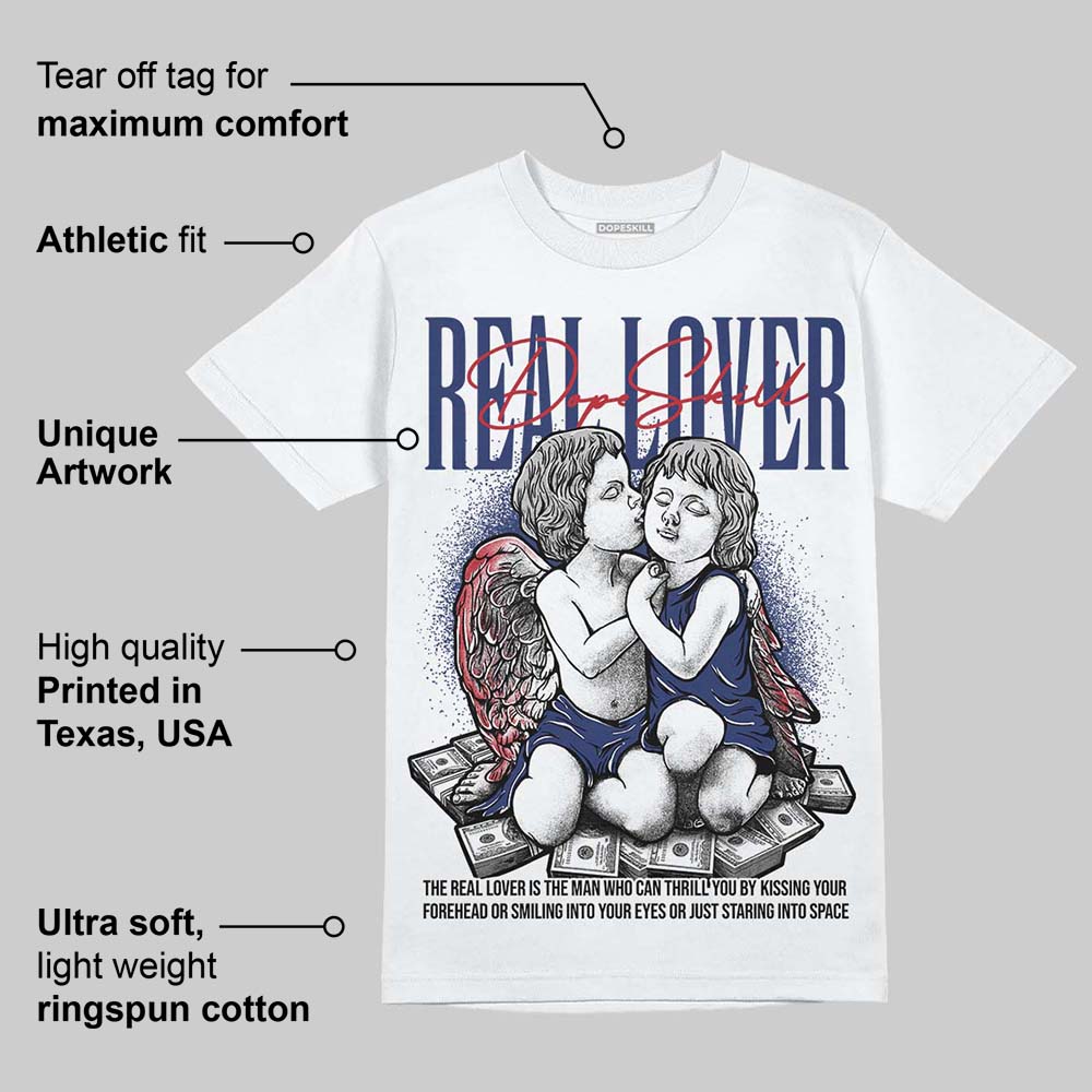 Rare Air Deep Royal Blue 1s superstreetwear T-Shirt Real Lover Graphic