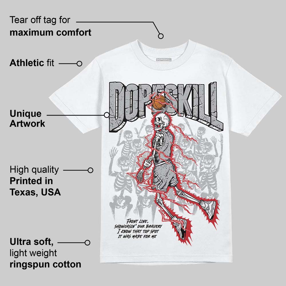 White Cement 4s superstreetwear T-Shirt Thunder Dunk Graphic