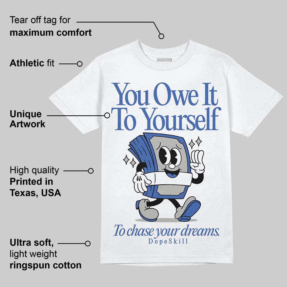 Lucky Shorts 3s superstreetwear T-Shirt Owe It To Yourself Graphic