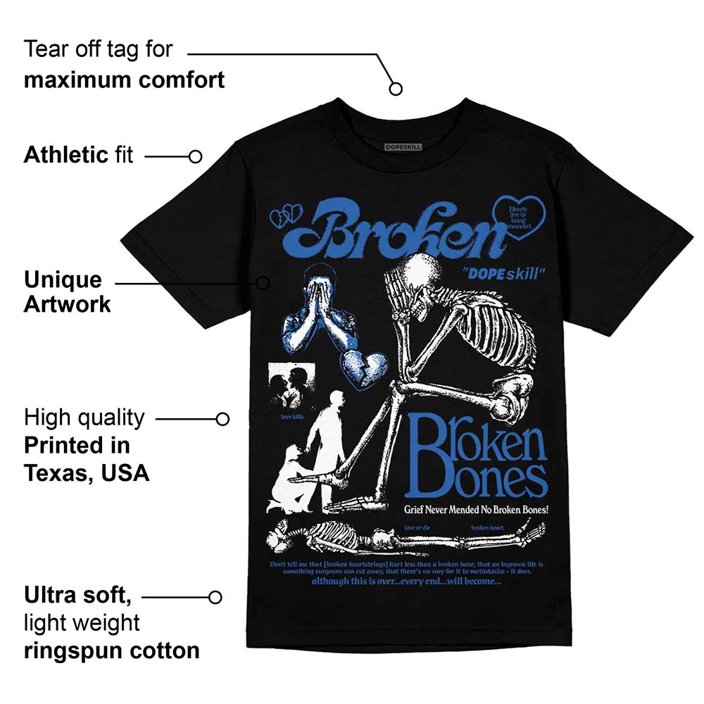 Space Jam 11s superstreetwear T-Shirt Broken Bones Graphic