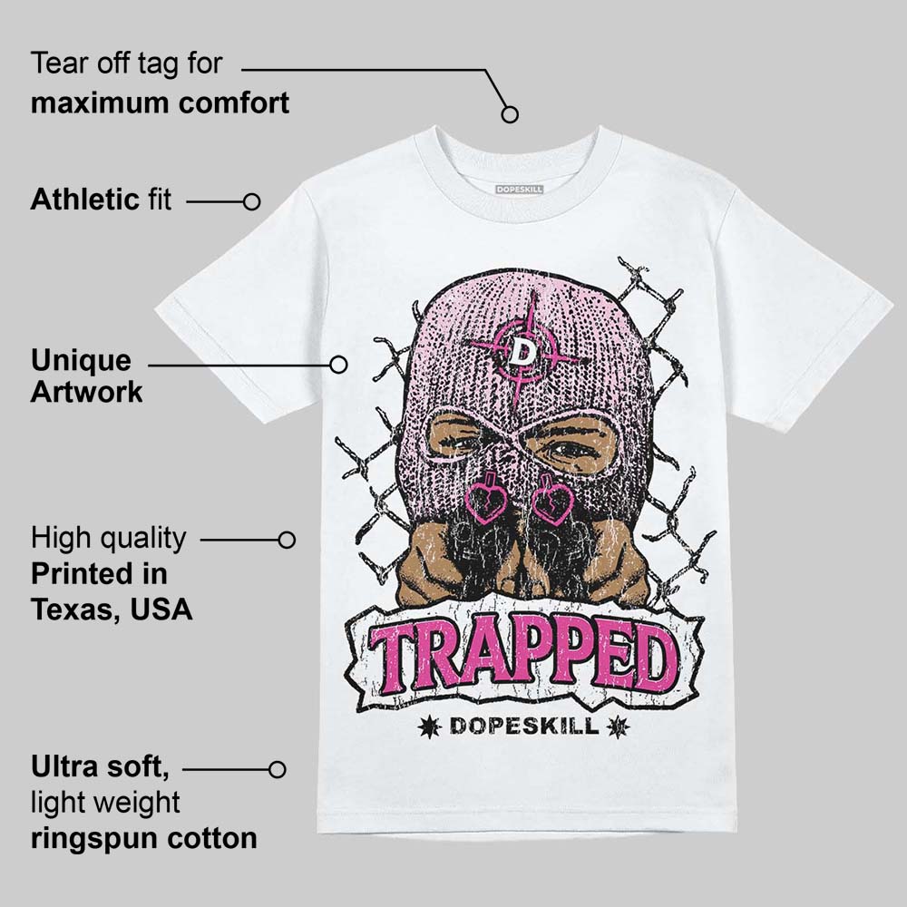 Pink Collection superstreetwear T-Shirt New Trapped Graphic