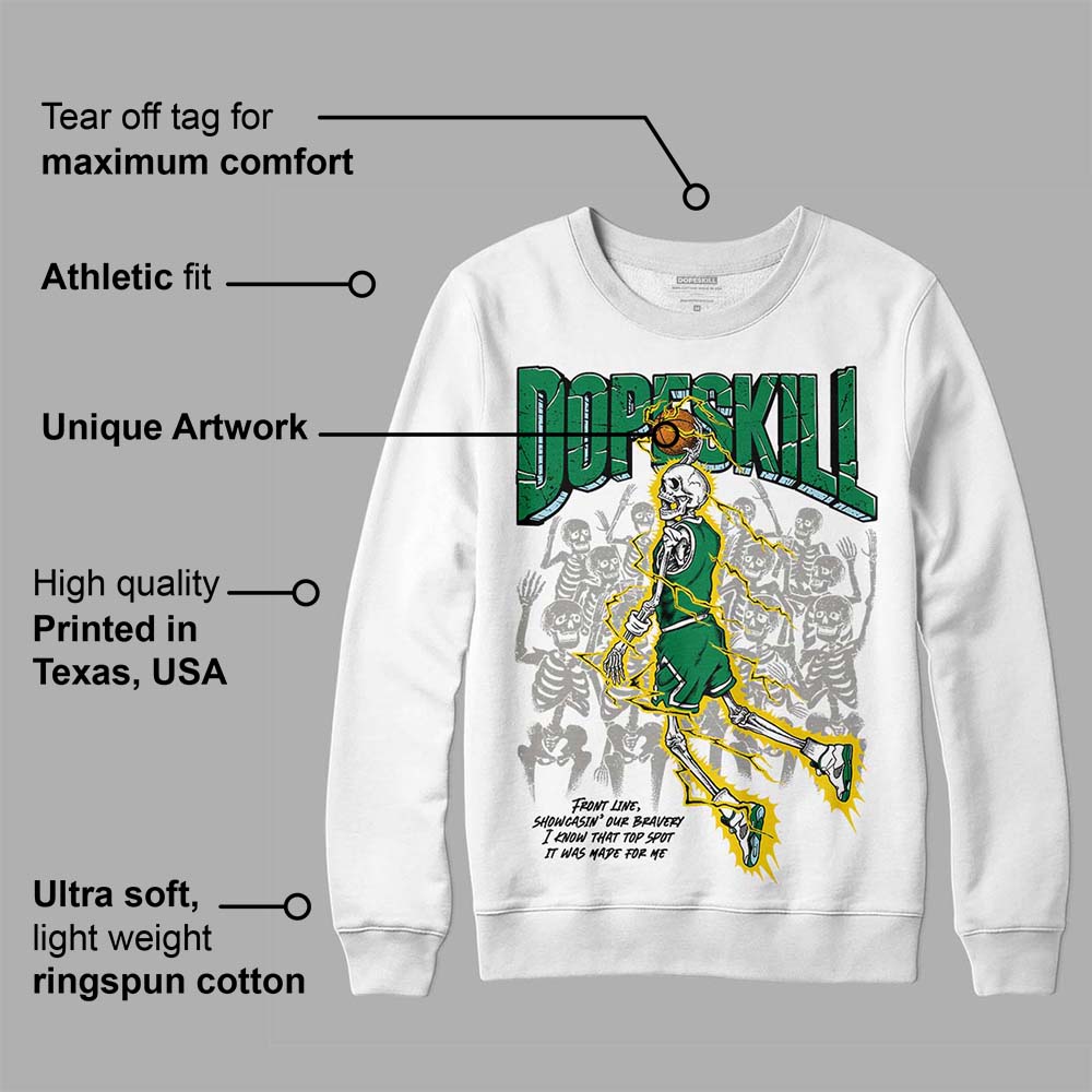 Lucky Green 5s superstreetwear Sweatshirt Thunder Dunk Graphic