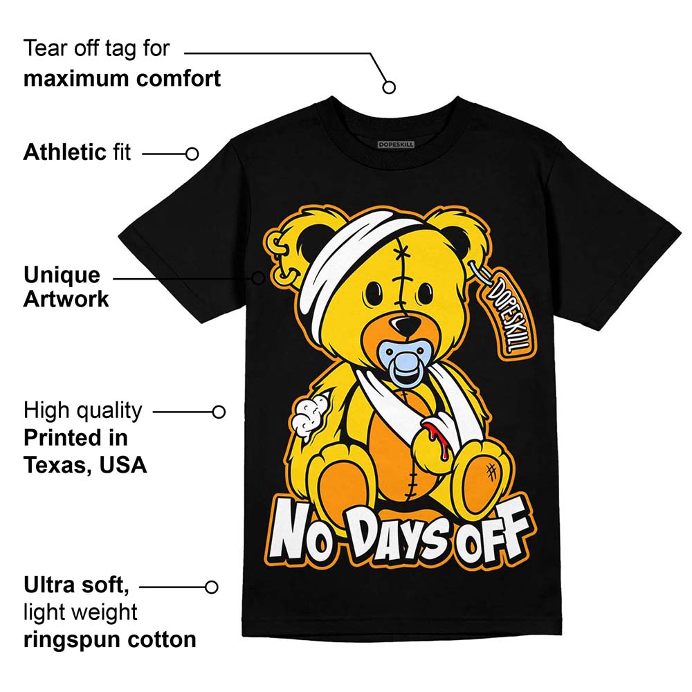 Yellow Ochre 6s superstreetwear T-Shirt Hurt Bear Graphic