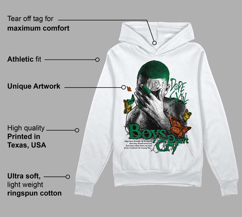 Green Collection superstreetwear Hoodie Sweatshirt Boys Don't Cry Graphic