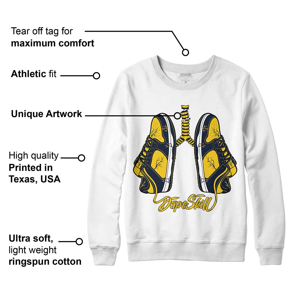 Michigan Dunks superstreetwear Sweatshirt Breathe Graphic