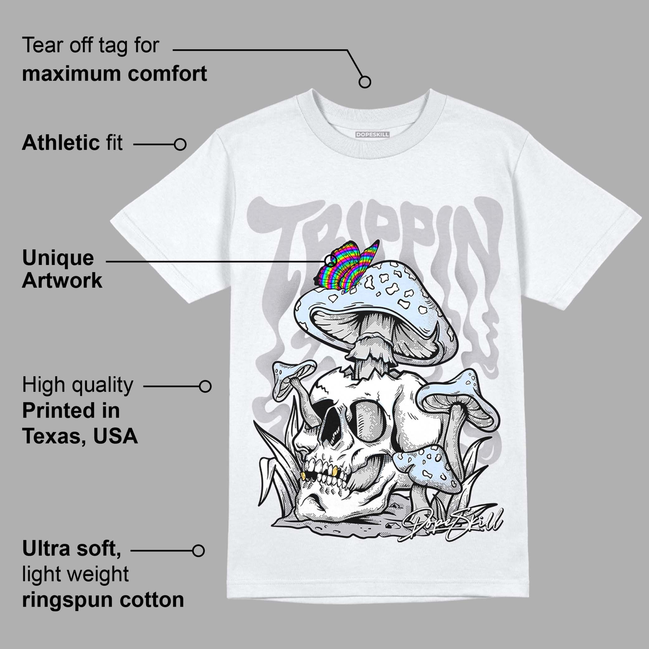 Cement Grey 11s superstreetwear T-Shirt Trippin Graphic