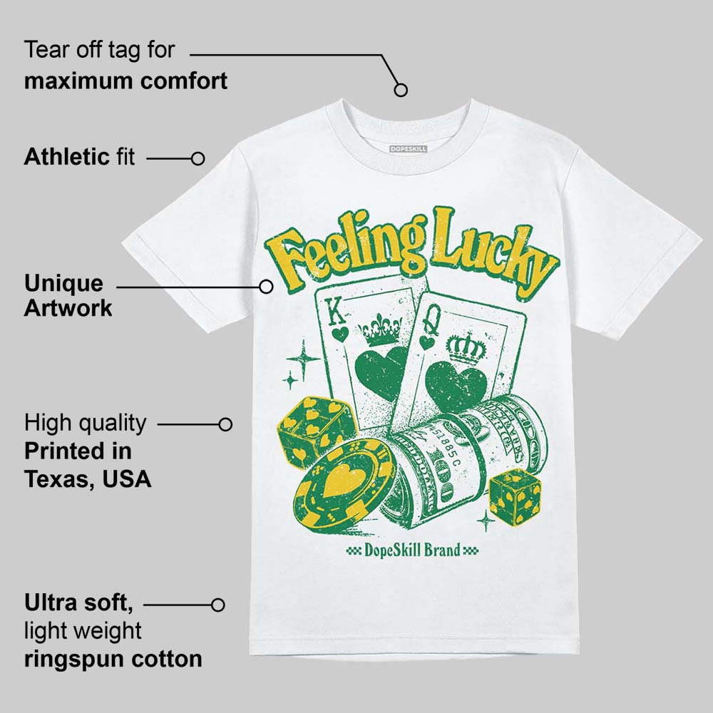 Green Collection superstreetwear T-Shirt Feeling Lucky Graphic
