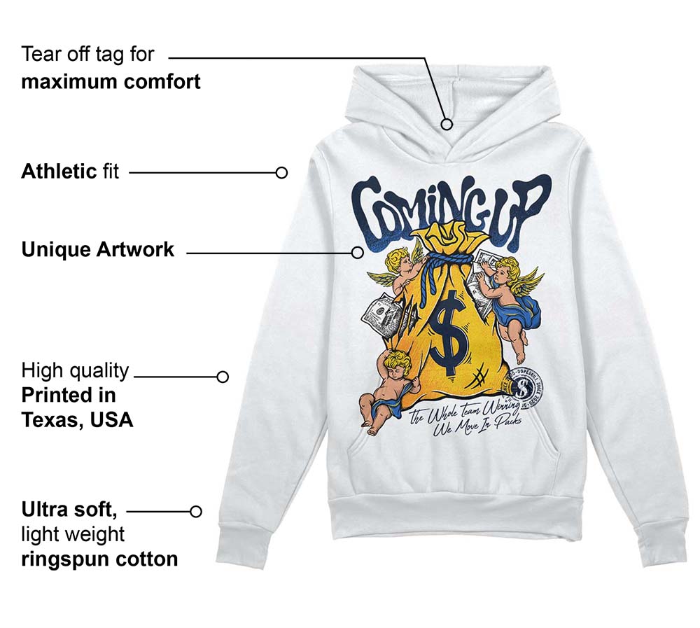 Michigan Dunks superstreetwear Hoodie Sweatshirt Money Bag Coming Up Graphic