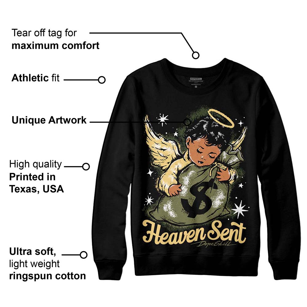 Craft Olive 4s superstreetwear Sweatshirt Heaven Sent Graphic