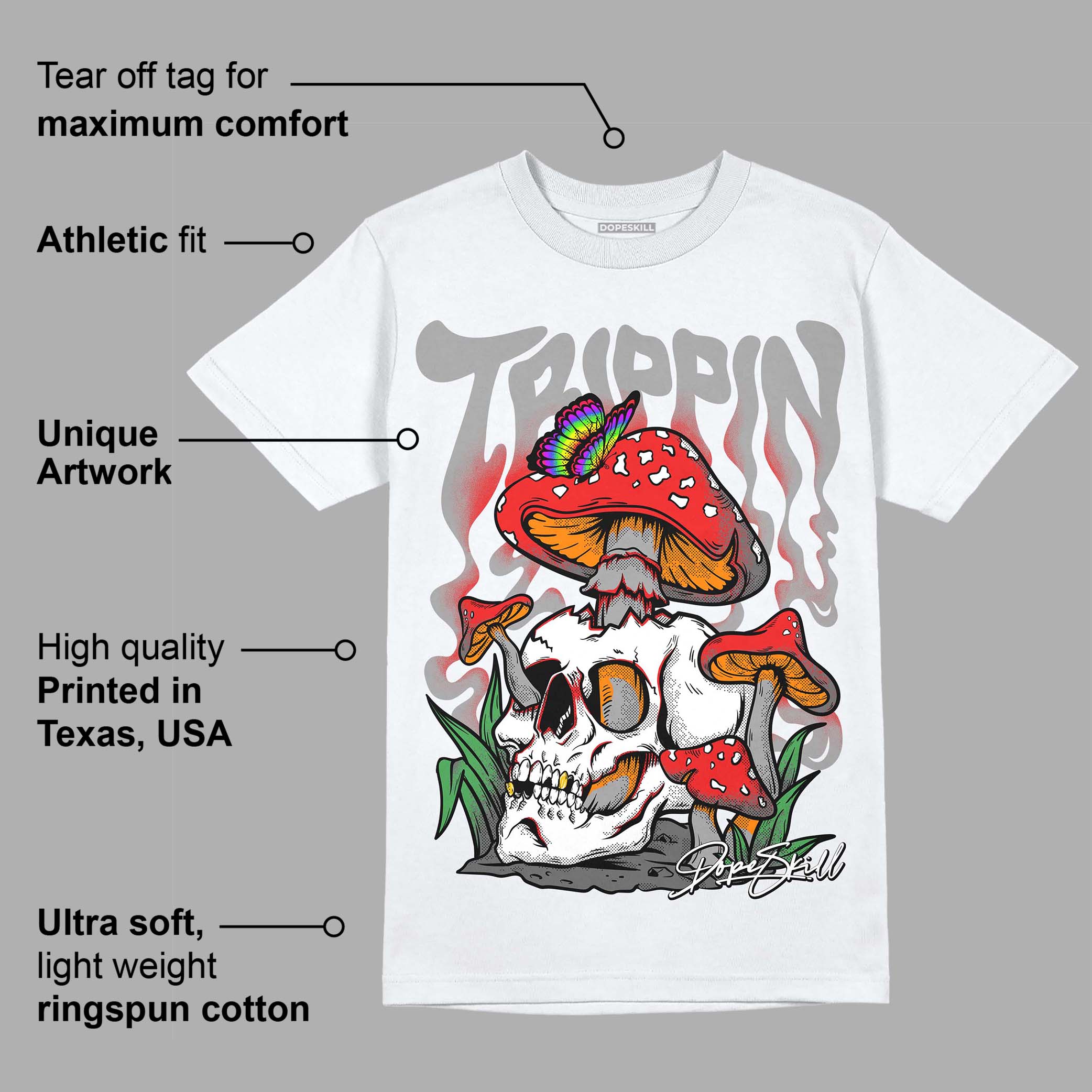 Grey Collection superstreetwear T-Shirt Trippin Graphic