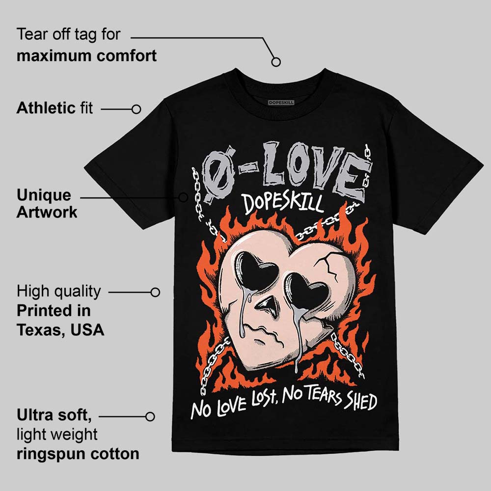 1130 Oyster Grey superstreetwear T-Shirt Crying Heart Graphic