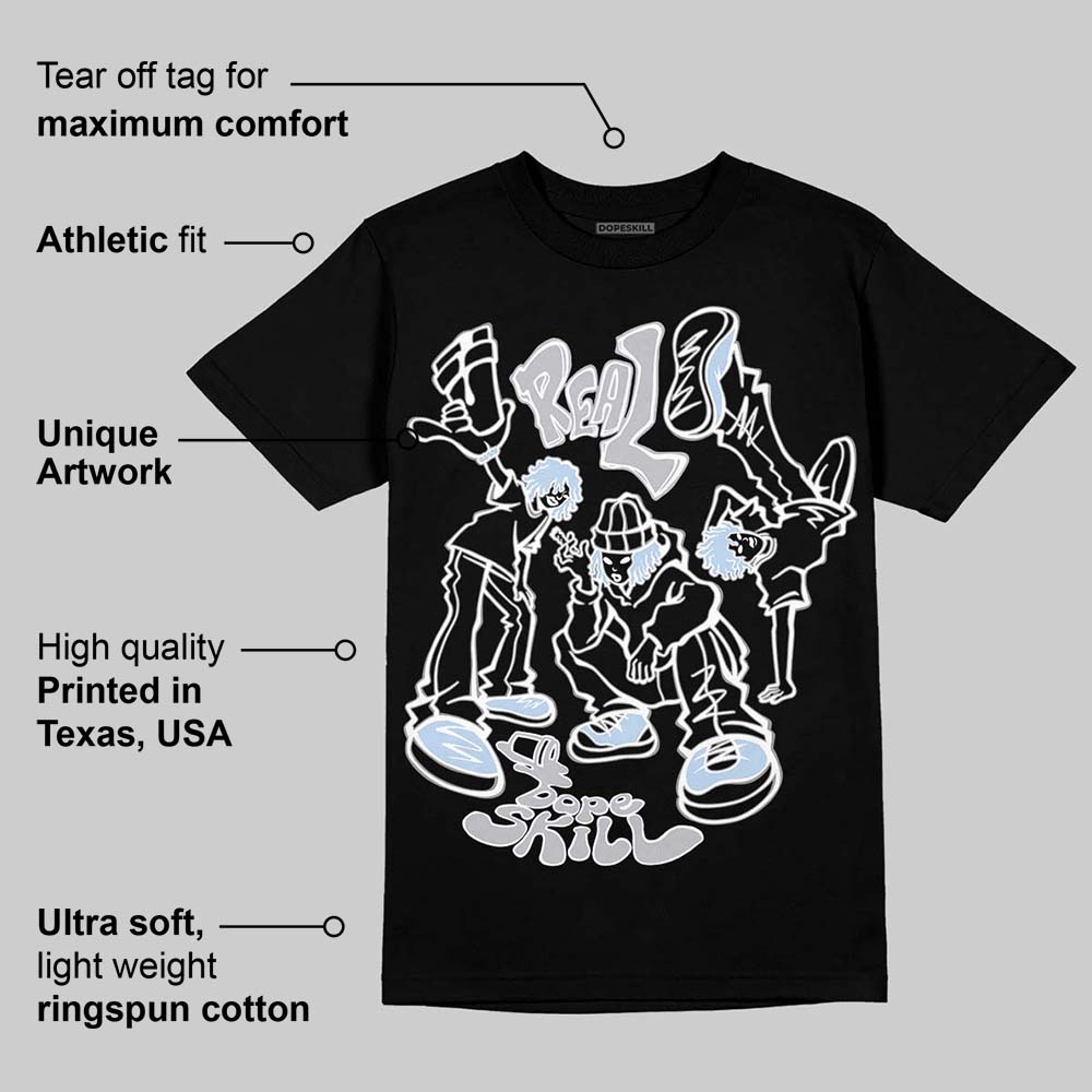 Black Metallic Reimagined 5s superstreetwear T-Shirt Real Y2K Players Graphic