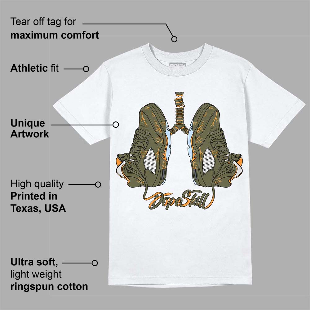 Olive 5s superstreetwear T-Shirt Breathe Graphic