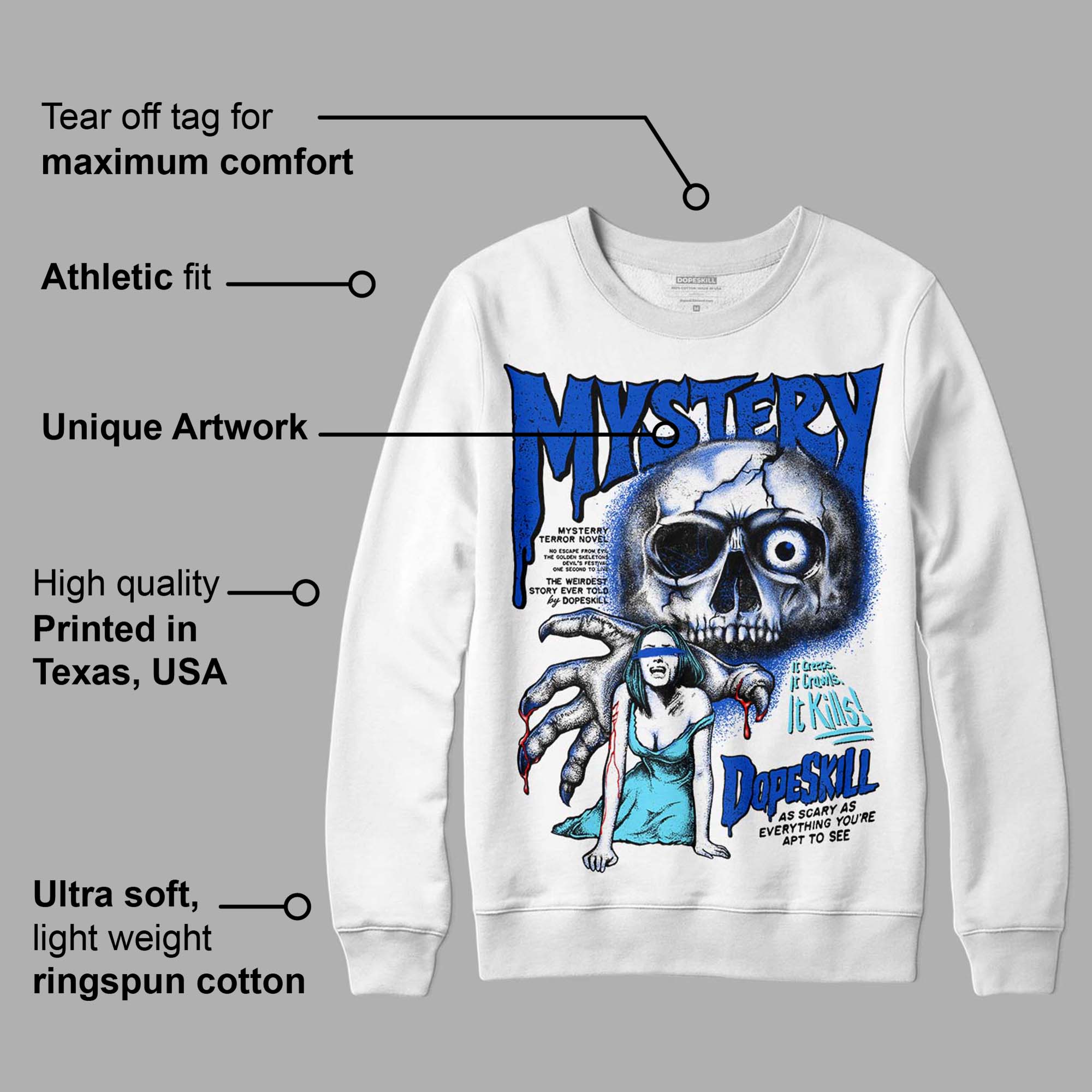 SB Dunk Argon superstreetwear Sweatshirt Mystery Ghostly Grasp Graphic