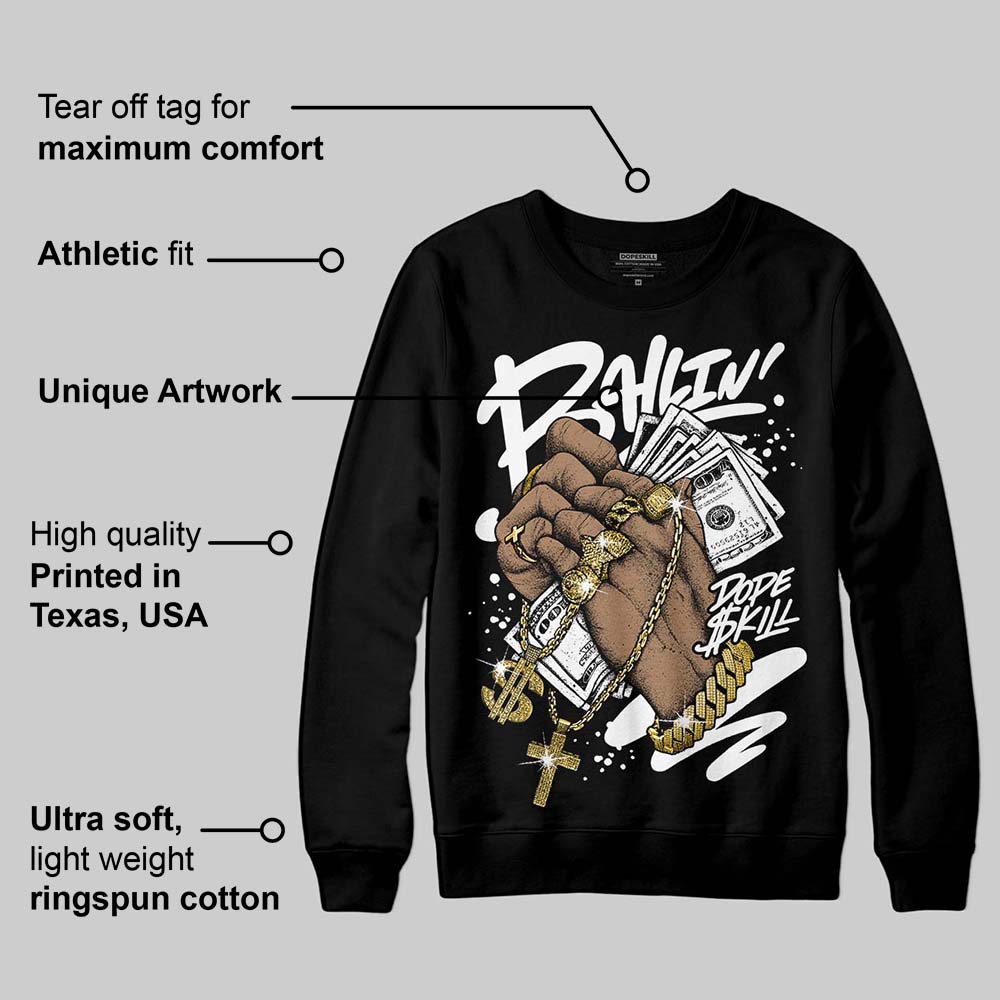 Black and White Collection superstreetwear Sweatshirt Always Ballin' Graphic