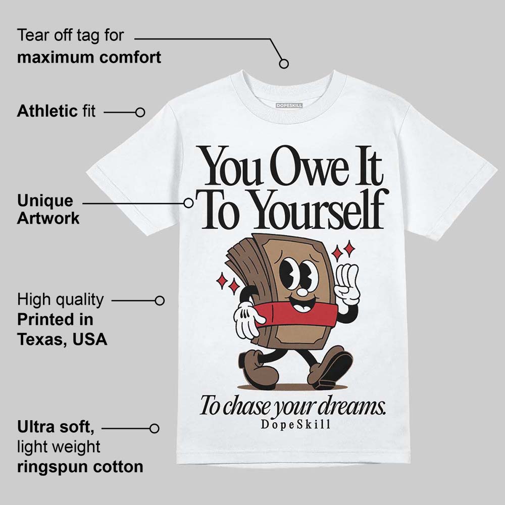 Olive 9s superstreetwear T-Shirt Owe It To Yourself Graphic