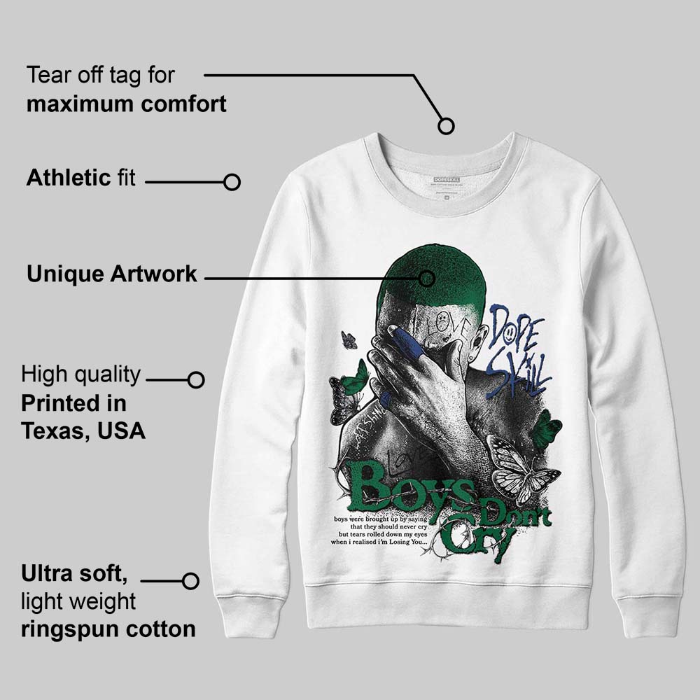 GT-2160 Shamrock Green superstreetwear Sweatshirt Boys Don't Cry Graphic