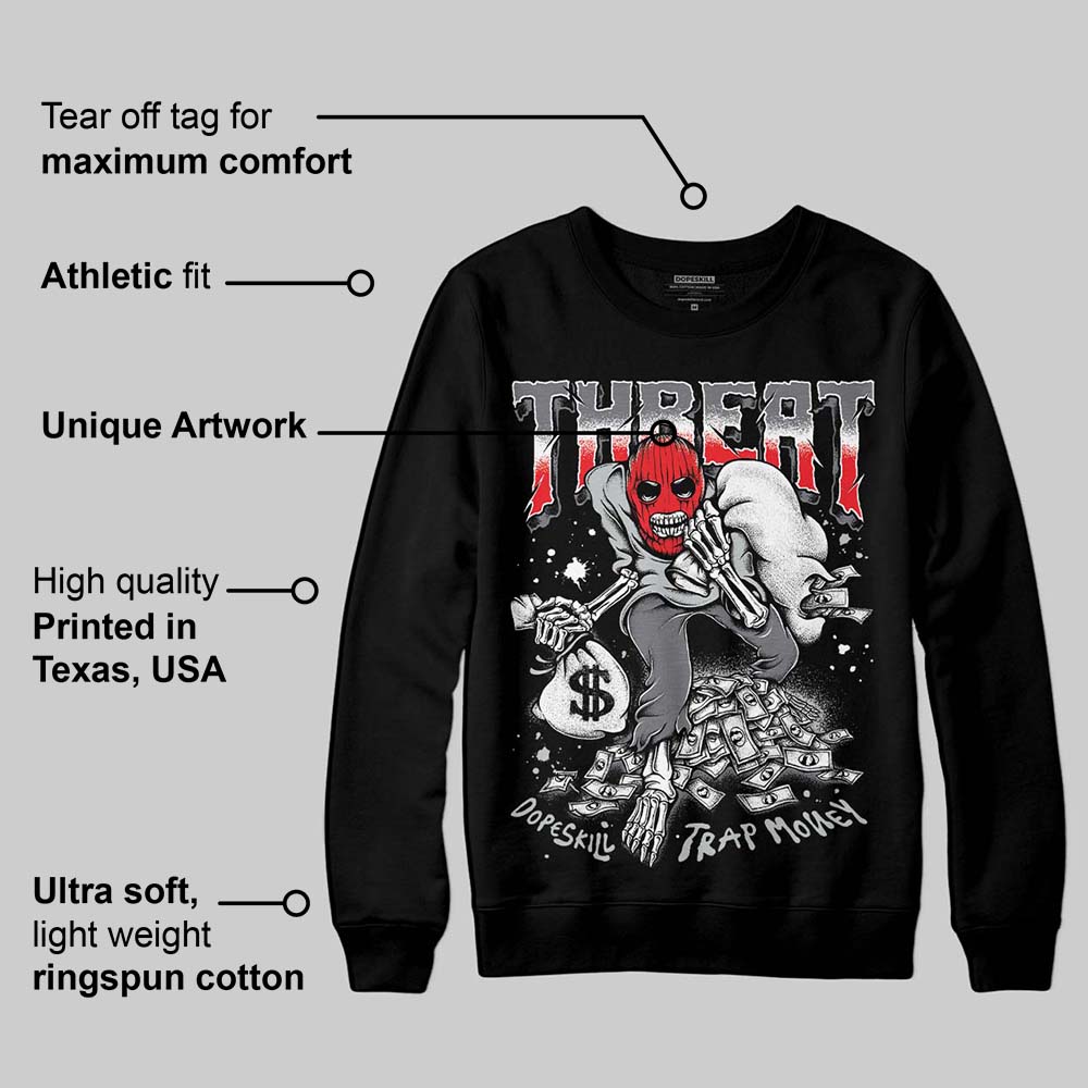 Fear 4s superstreetwear Sweatshirt Threat Graphic