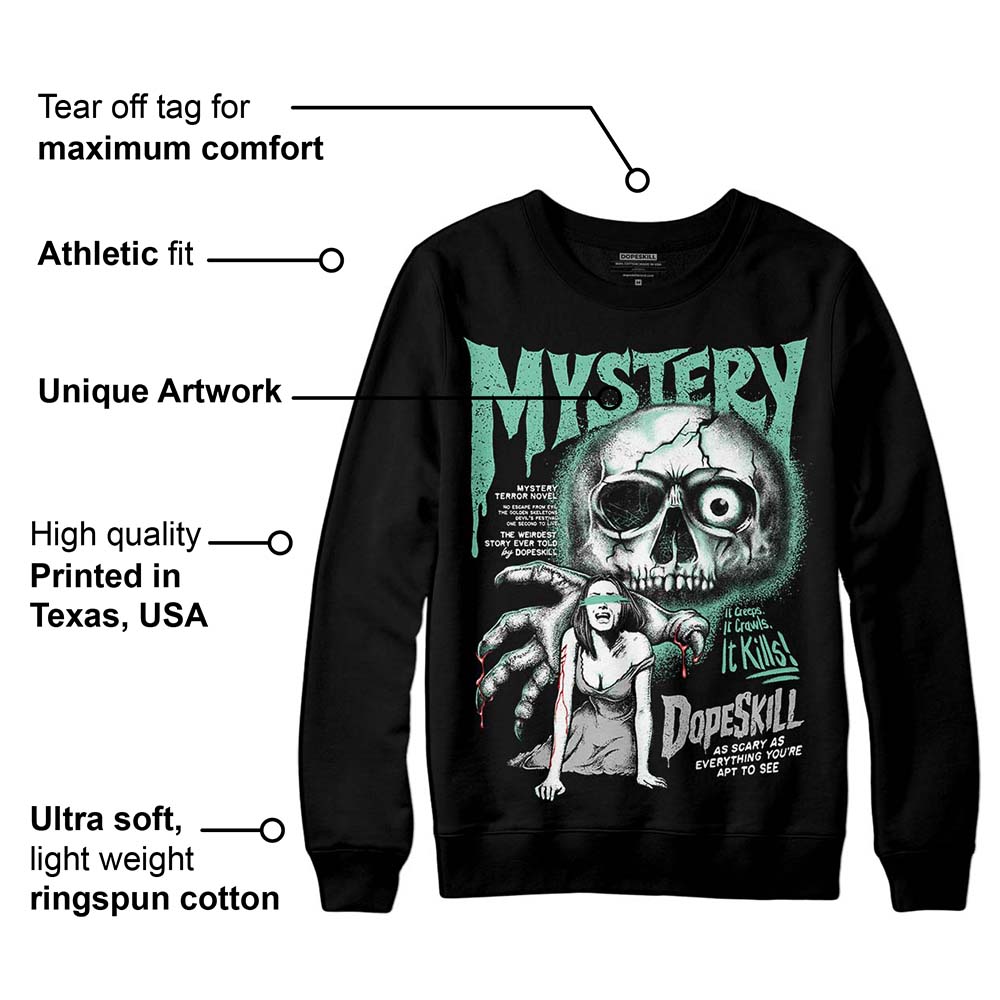 Green Glow 3s superstreetwear Sweatshirt Mystery Ghostly Grasp Graphic