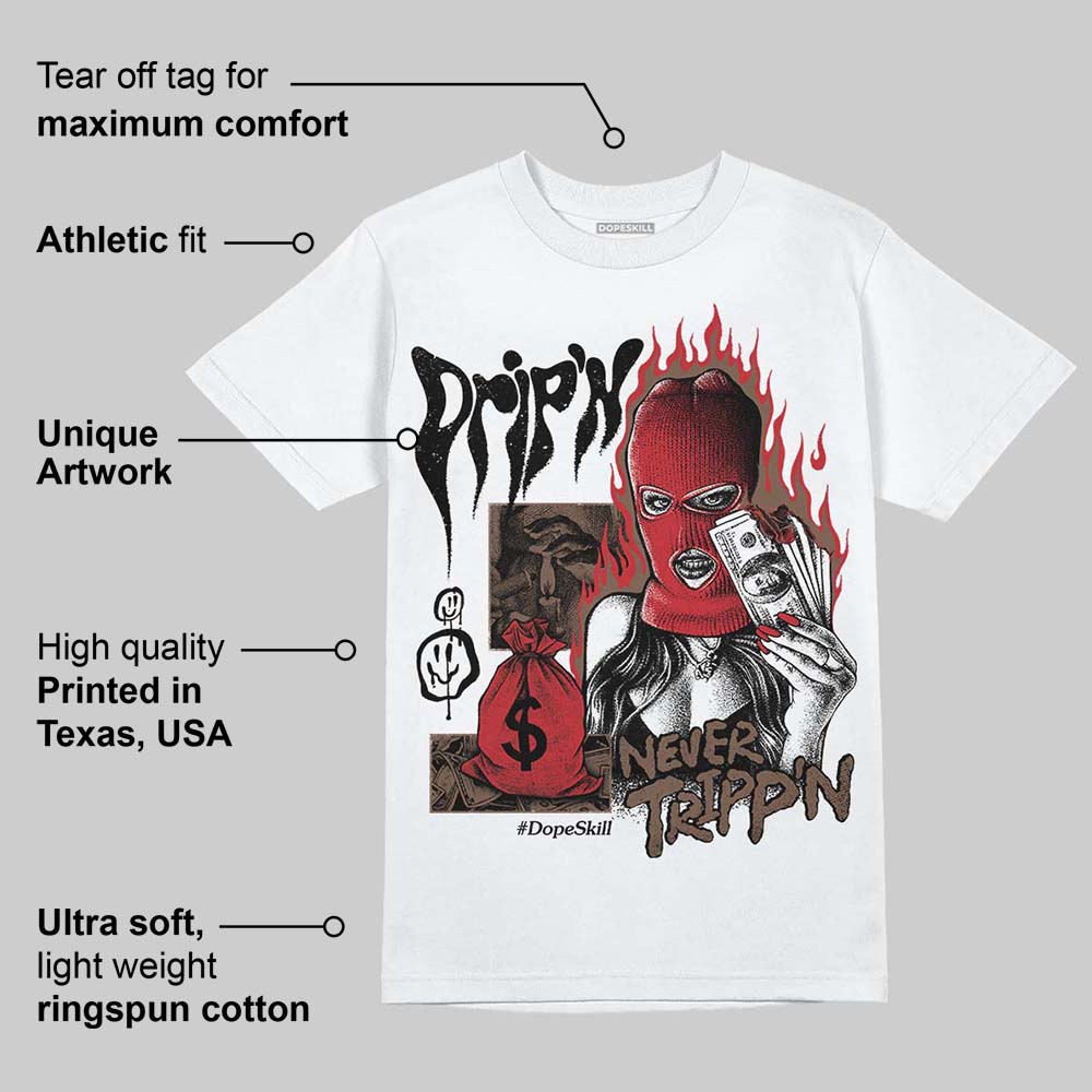 Olive 9s superstreetwear T-Shirt Drip'n Never Tripp'n Graphic