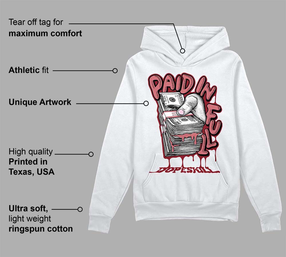 Valentine's Day Collection superstreetwear Hoodie Sweatshirt Paid In Full Graphic